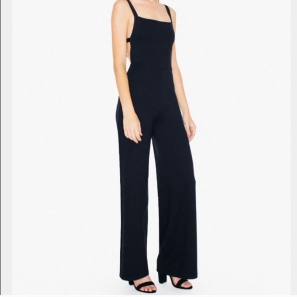 RARE✨American Apparel Cage Back Jumpsuit